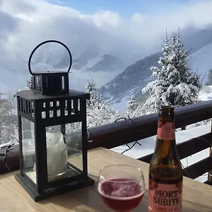 Montagnard Vue Splendide Alpe D Huez Les Passeaux Alpe dʼHuez